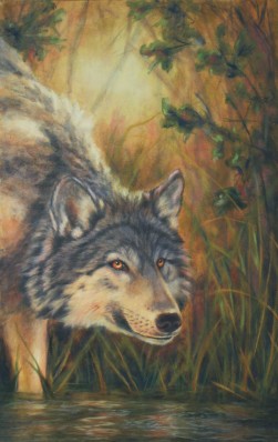 Wolf Painting