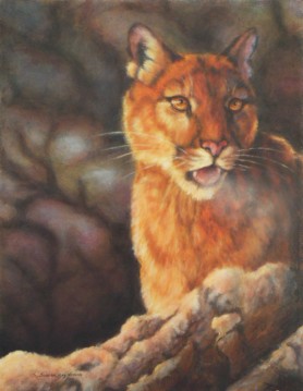 Cougar Painting