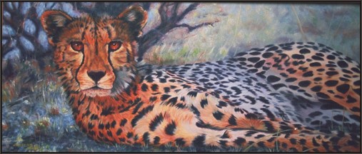 Cheetah
    Painting