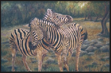 Zebras
Painting